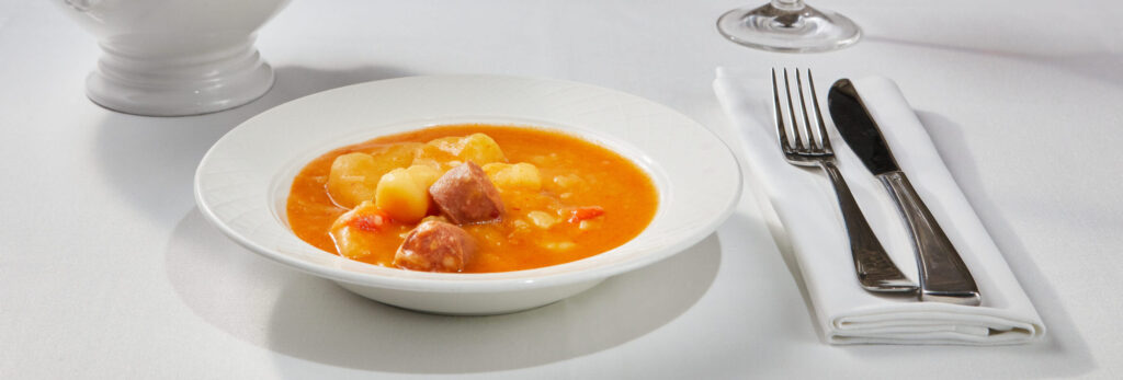 patatas a la riojana de Pedro Masip en casa masip ezcaray